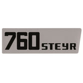 Aufkleber Steyr Plus 760